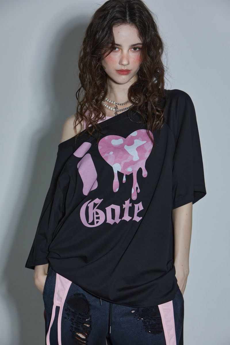 LOVE CAMO T-SHIRT