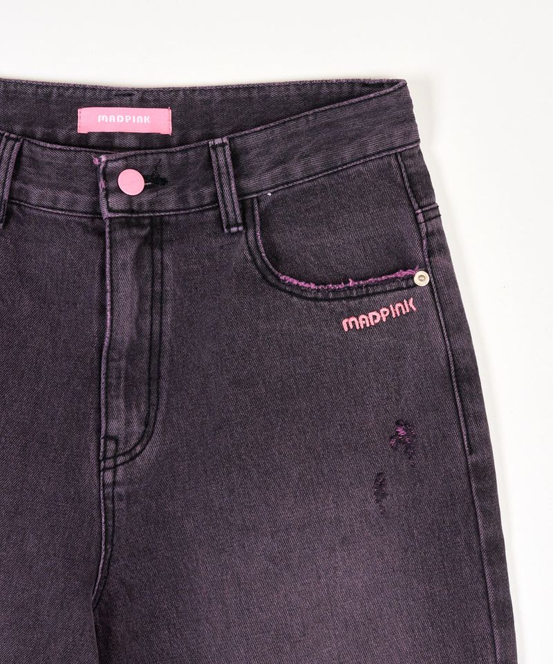 MP TWO TONE DAMAGE DENIM PANTS