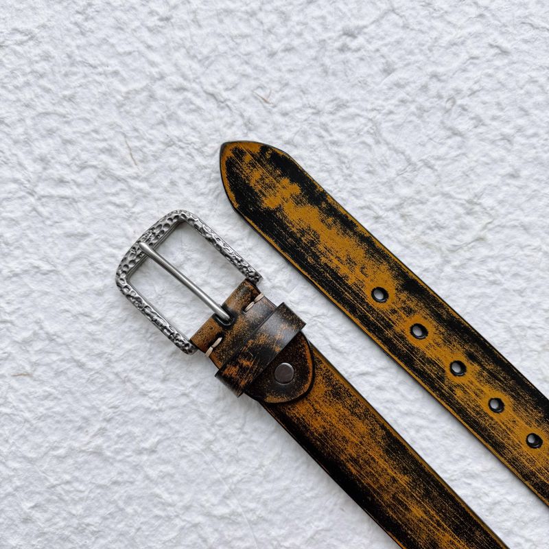 Amber Distressed Belt