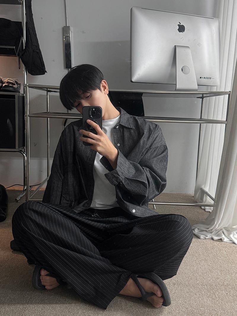 ASCLO Steady Stripe Slacks (2color)