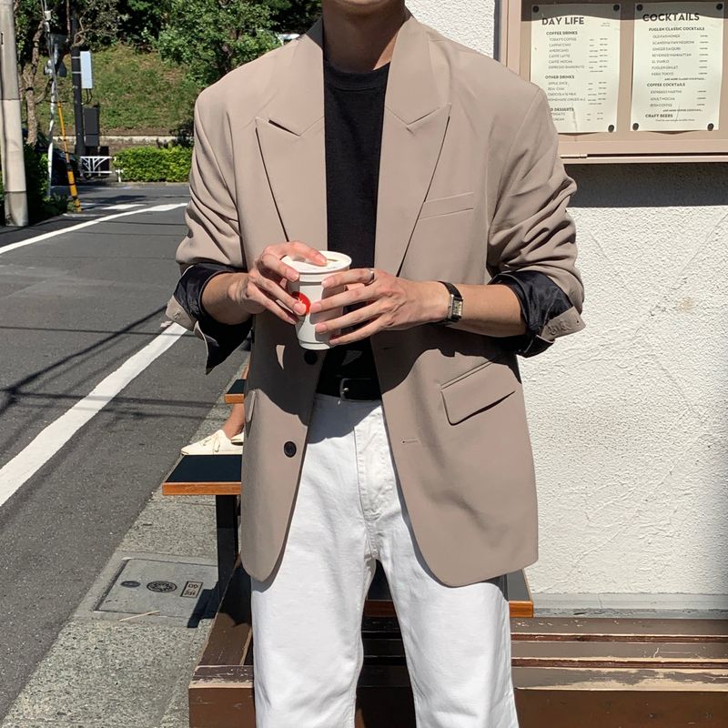 LMN First Oversized Fit Two-Burton Jacket (5 colors)