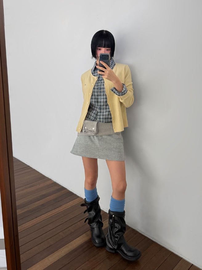 LUPIN CHECK SLIM SHIRT