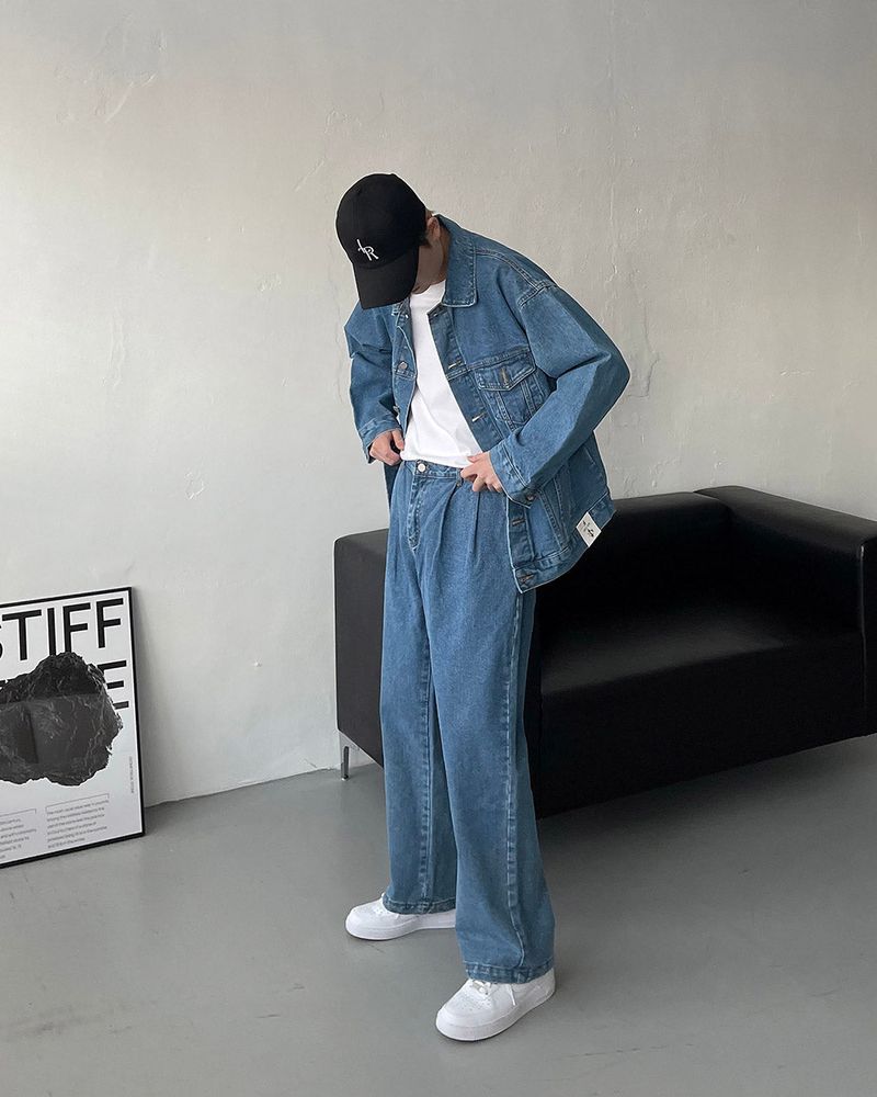 No. 57 Washing denim jacket (4 colors)