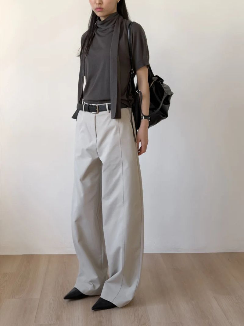 Probe Pintuck Wide Pants