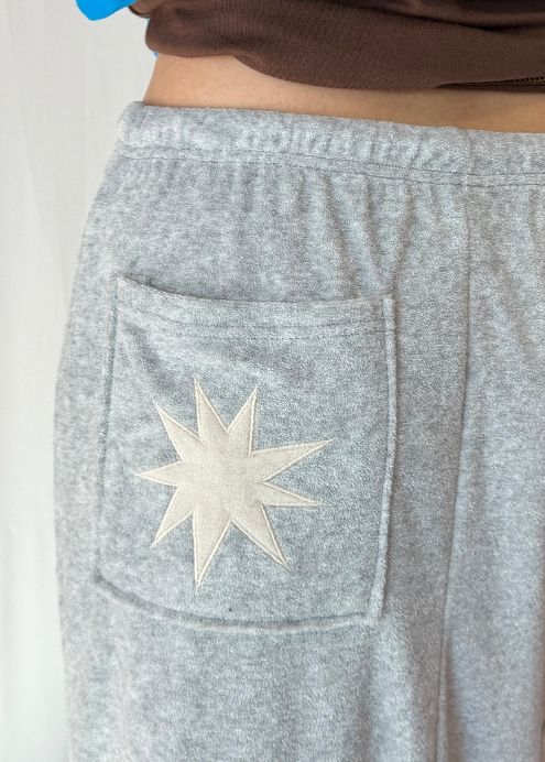 PATCH TERRY LONG SKIRT