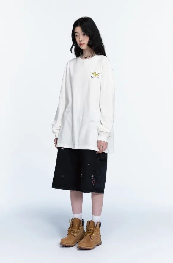 26FW★ Weird Kitten Long Sleeve