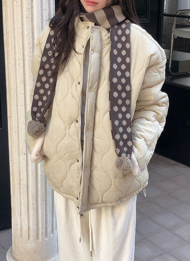 DZ Jar Quilted Padded Jumper (5color)