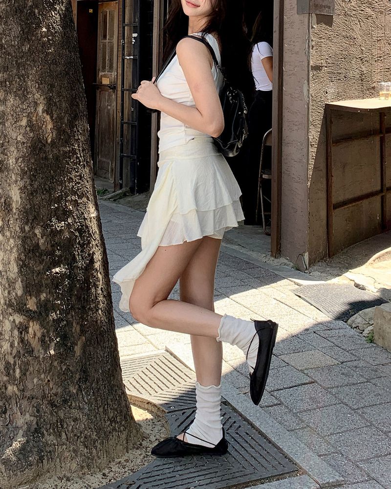 Heitu lace sleeveless
