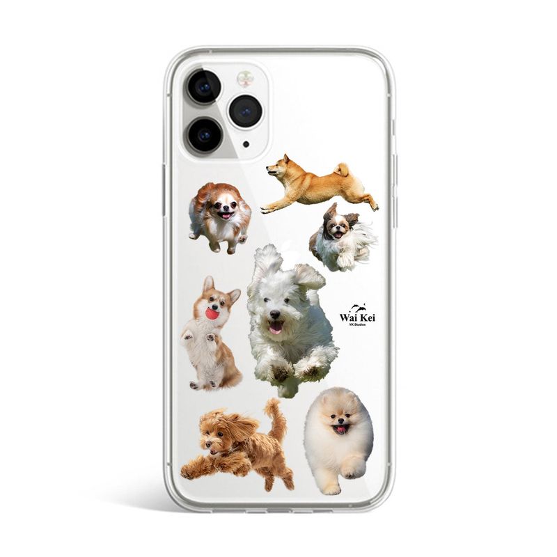 WaiKei(ワイケイ)の「Jelly phone case maltese crew(Smartphone Accessories)」