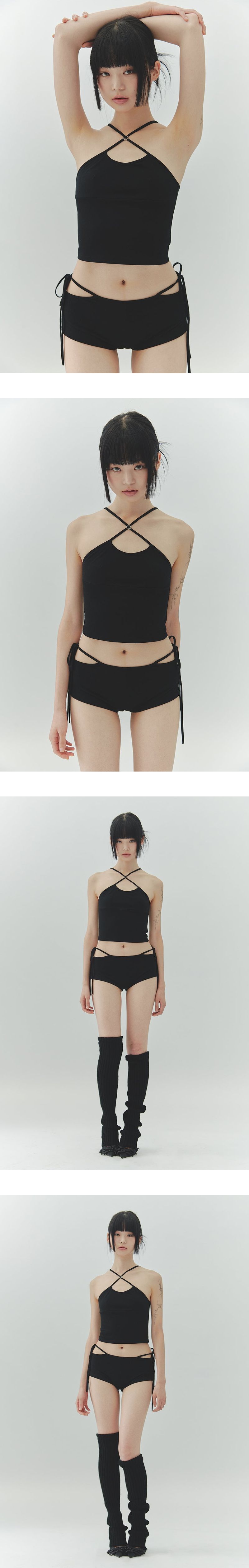 LOWER STRING INNER SET black