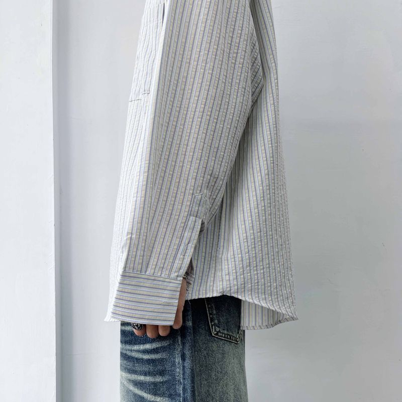 Grey Mist Stripe Shirt