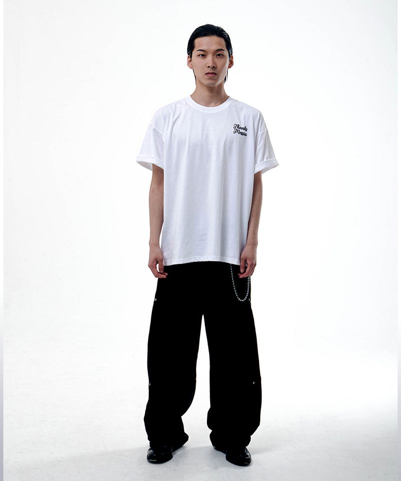 HANDWRITTEN COWBOY TSHIRT-WHITE