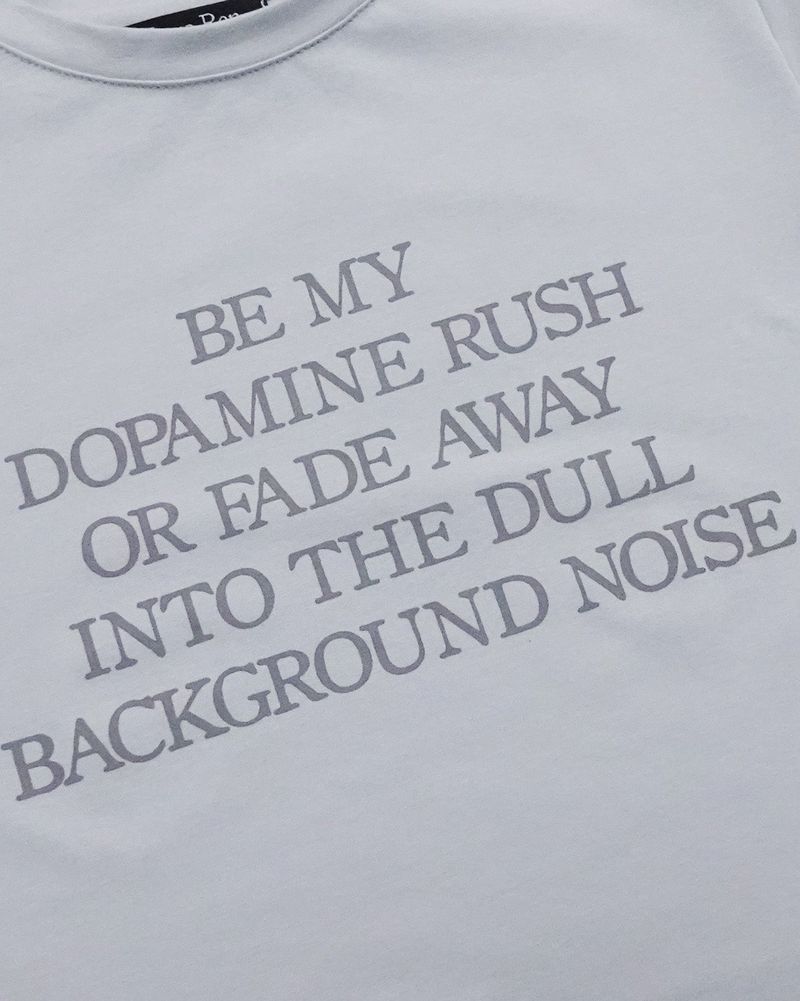 DOPAMINE Slim Fit T-Shirt Gray