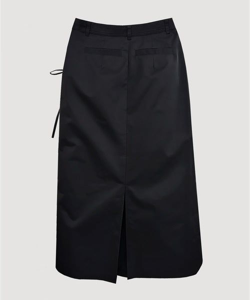 WRAP MAXI SKIRT