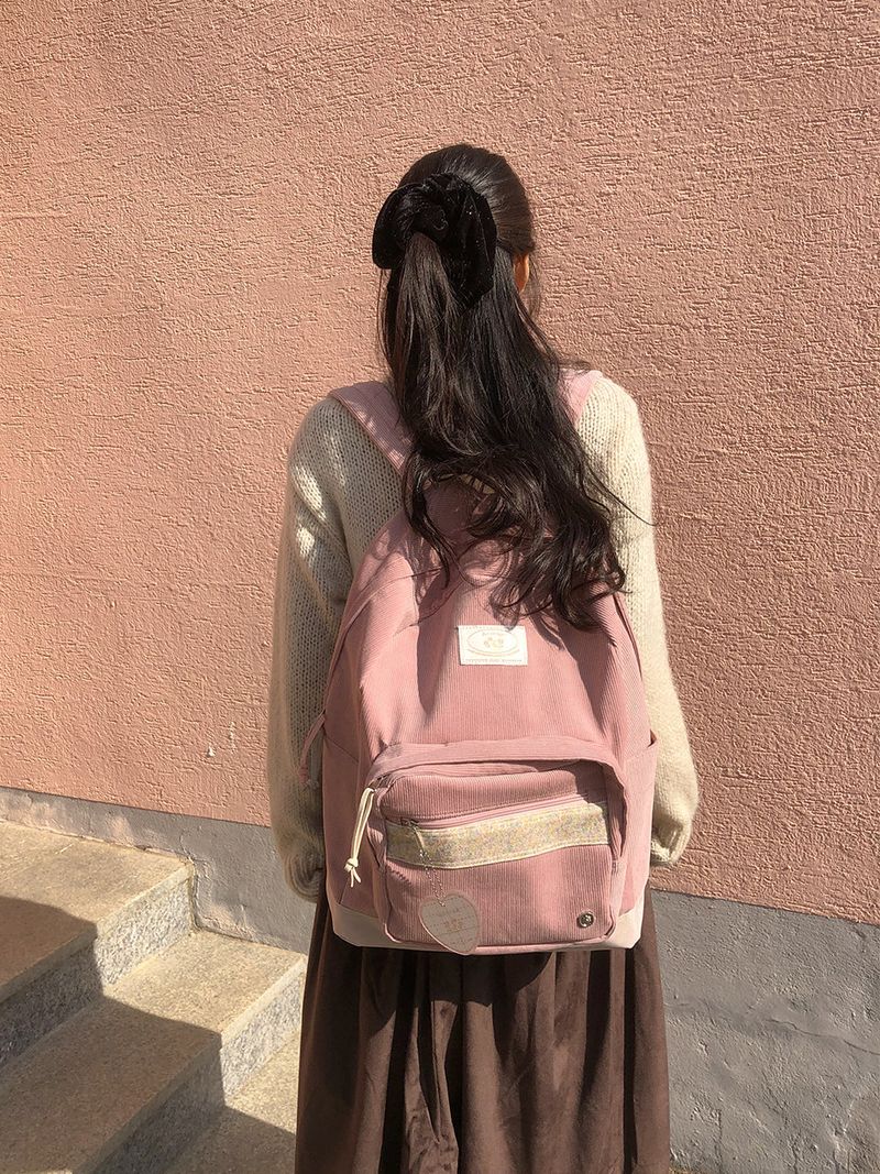 Bon voyage backpack_mauve pink