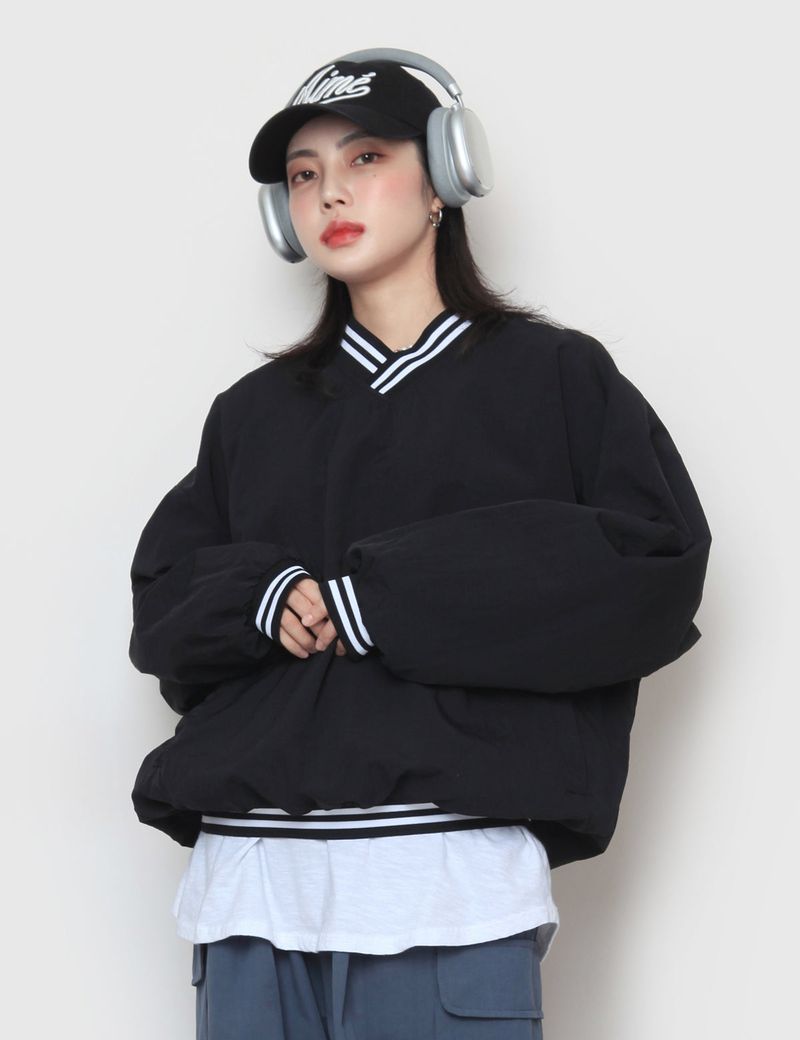 nutellike(ヌテールライク)の「Warm-up line sweatshirt(Tops)」