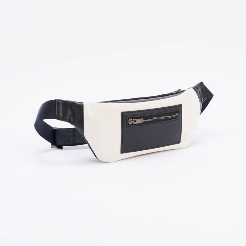 Apple Leather&OrganicCotton Crossbodybag