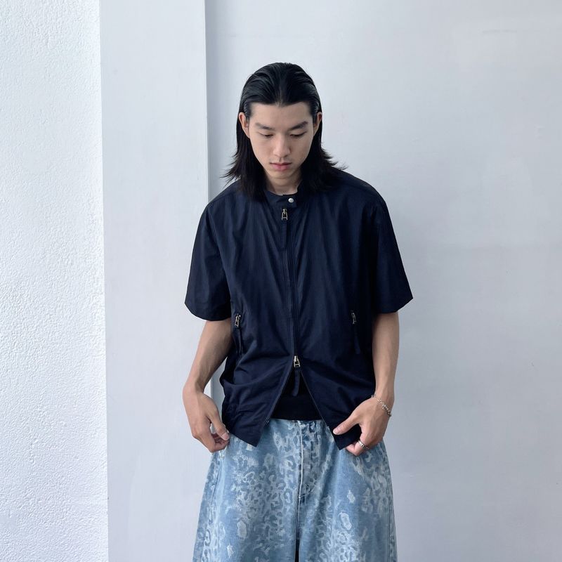 Urban Utility Zip-Up Top