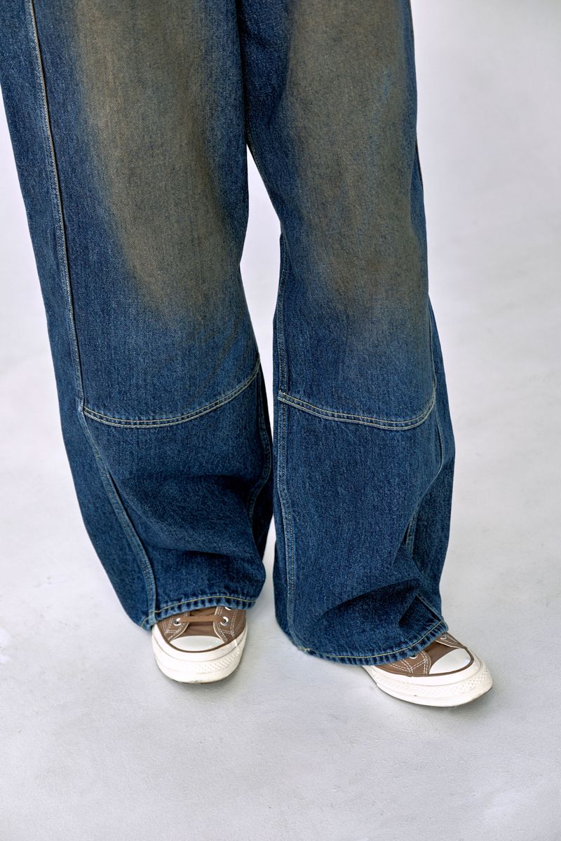 ALARM LINE DENIM PANTS_MAN
