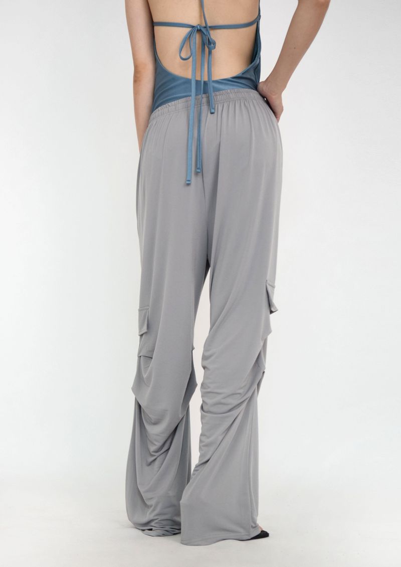 bottom shirring jogger pants