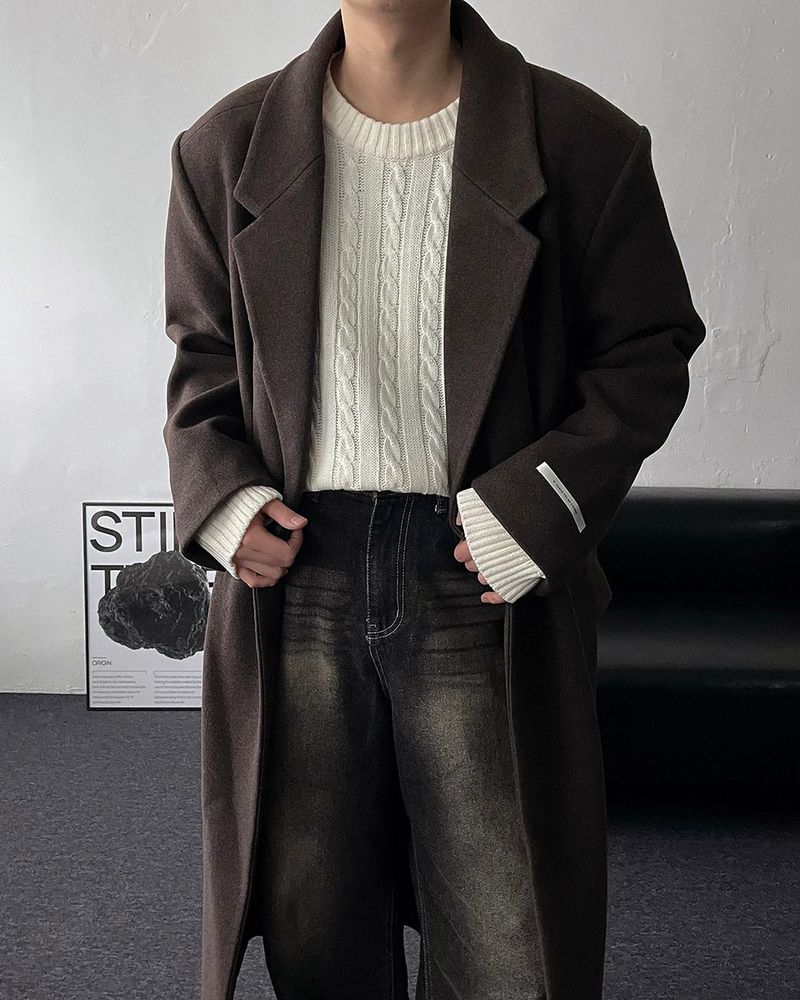 YM Lauren Wool Dart Coat (4 colors)