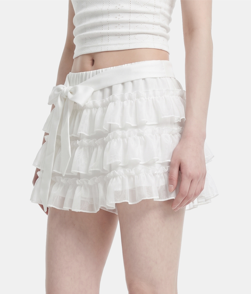 Nelle Chiffon Ruffle Skirt