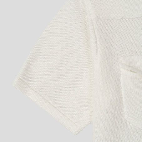 Cedar Two-Pocket Collared Knit Cardigan