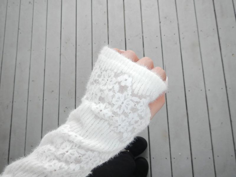 wool fur knit hz(2 color)