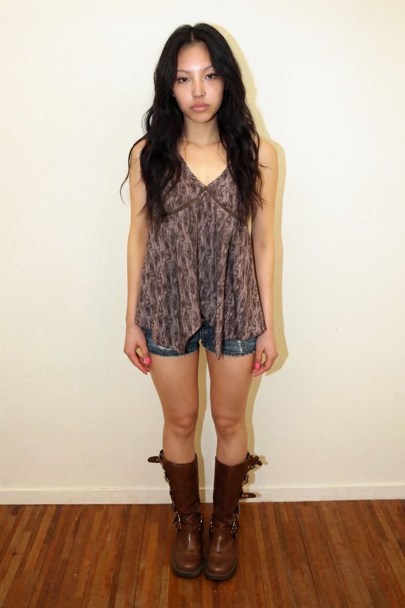 Leopard Halter Top