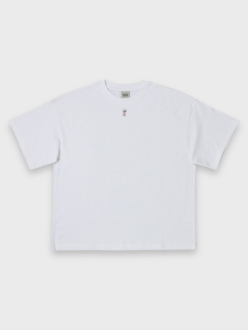 ドゥードゥルスカルTシャツ - ホワイト