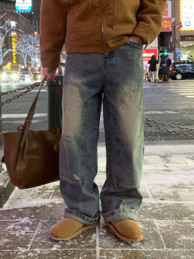 Nica Winter Double Knee Denim