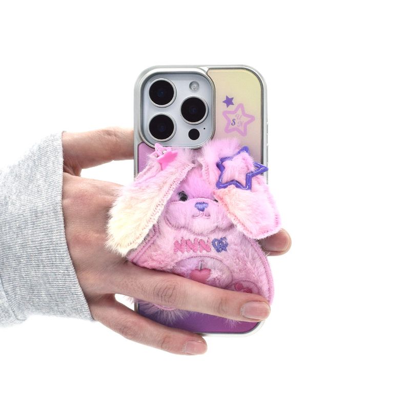 SUN CASE SHY RABBIT MIX SHETBET (GLOSSY SILVER)