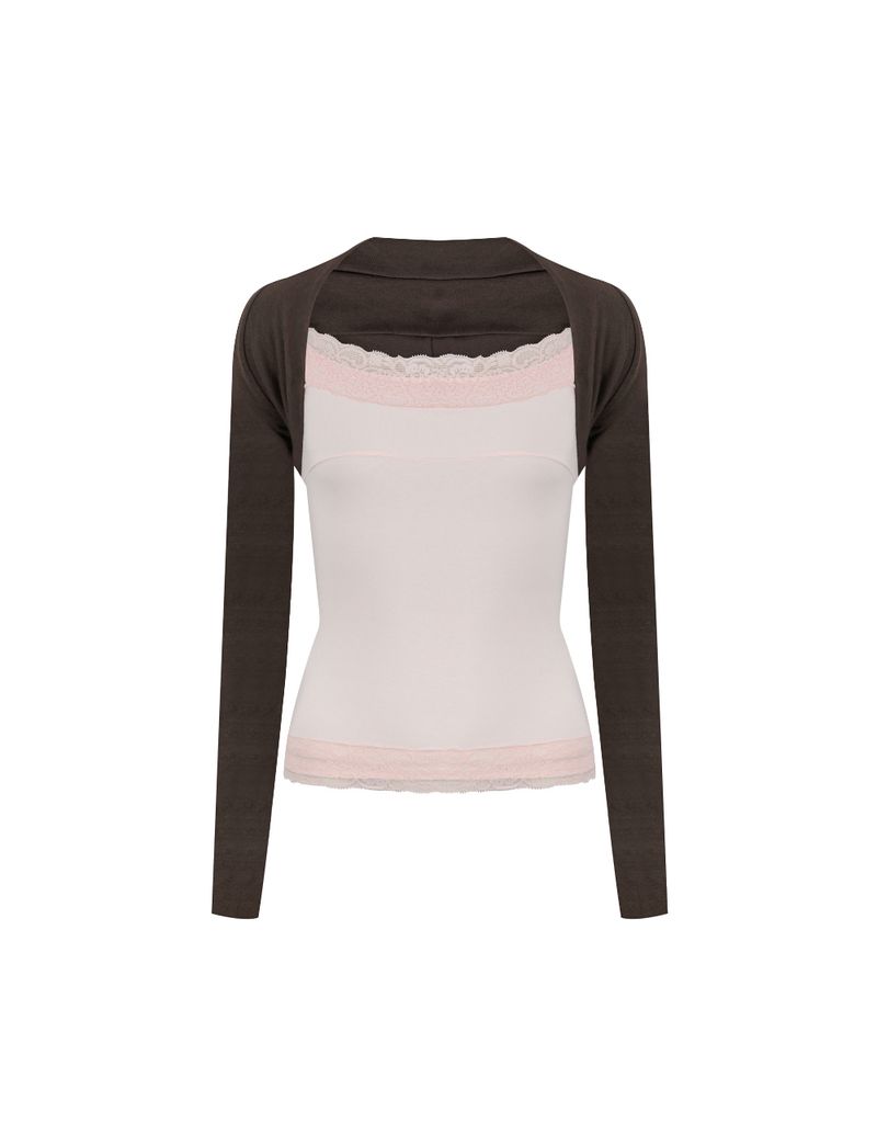 Jane Lace Bolero Set (2 colors)