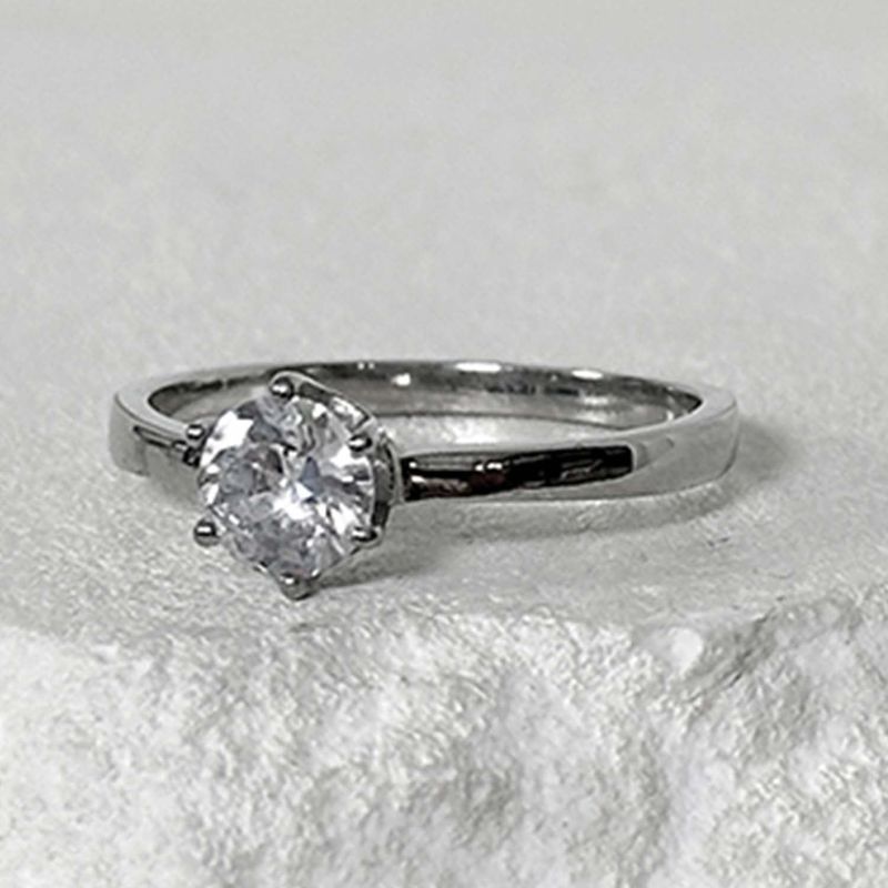 BLESSED BULLET（ブレスドブレット）の「ss-Zirconia one point ring（Accessories）」