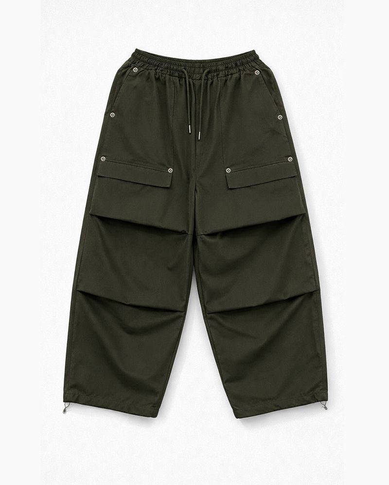 Doblen Rivet Balloon Cotton Pants
