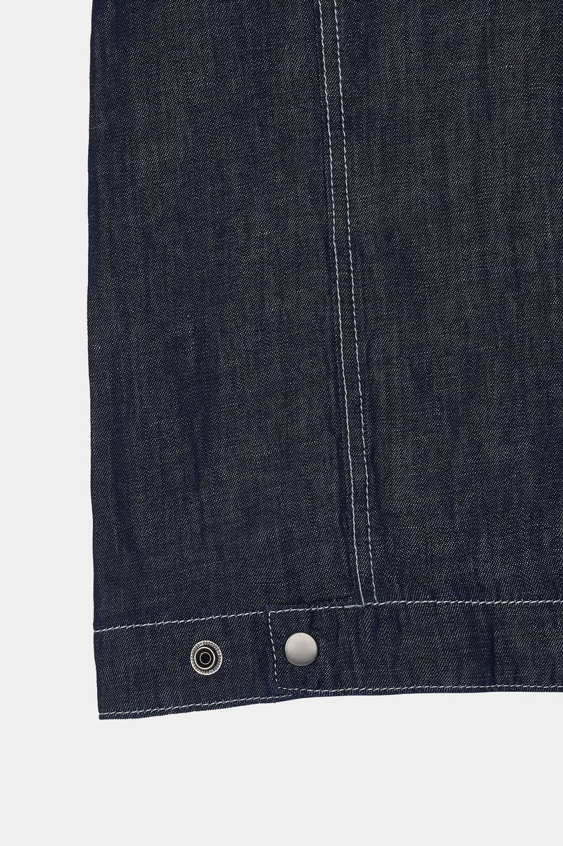 Linen Engineered Jacket (Indigo)