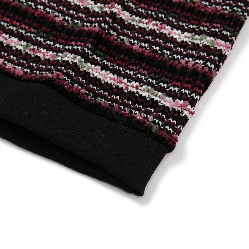 オーバーフィットニットロングスリーブ / Overfit Knit Long Sleeve	[PURPLE]