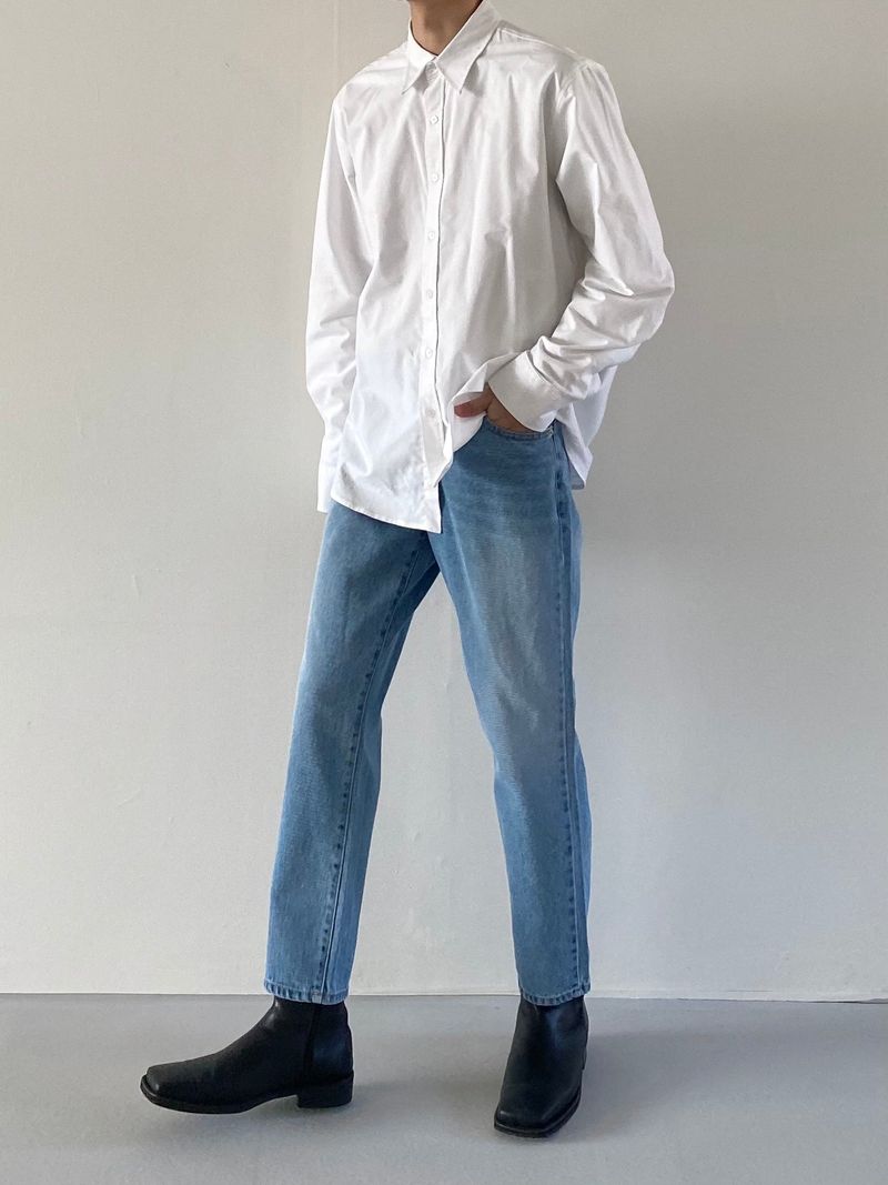 Cent(セントマーケット)の「Oxford standard semi overfit classic casual shirt(Tops)」
