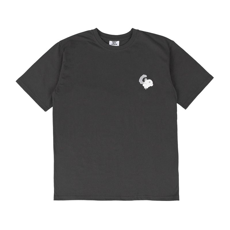G.O.S. MAIN LOGO TEE - ( Charcoal )