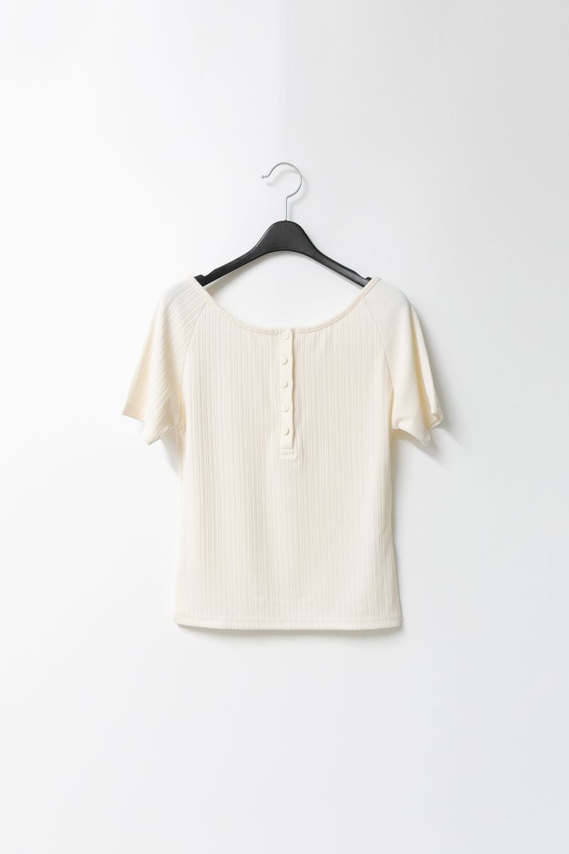 golgi raglan button top(5colors)