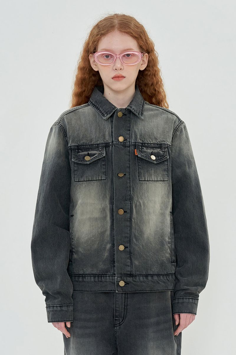 UNALLOYED(アナロイド)の「FLOWER DENIM JACKET(Jackets/Outerwear)」