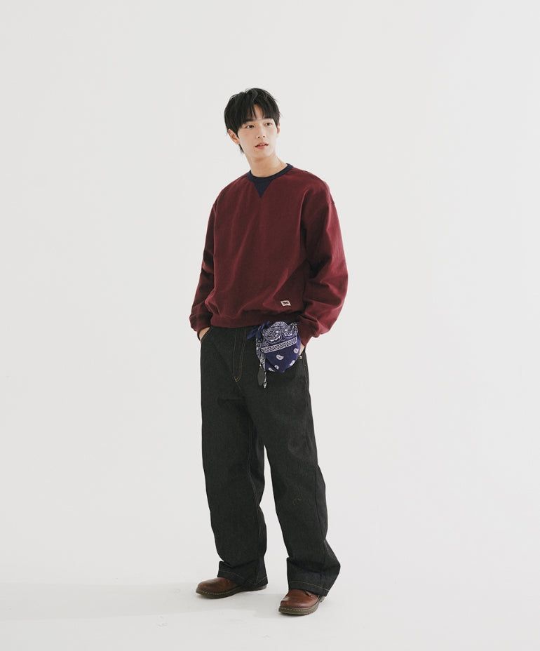 26SS★ Retro Crewneck Sweatshirt