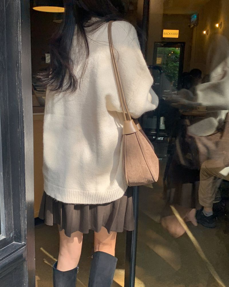 Tena pleated mini skirt (with inner pants)