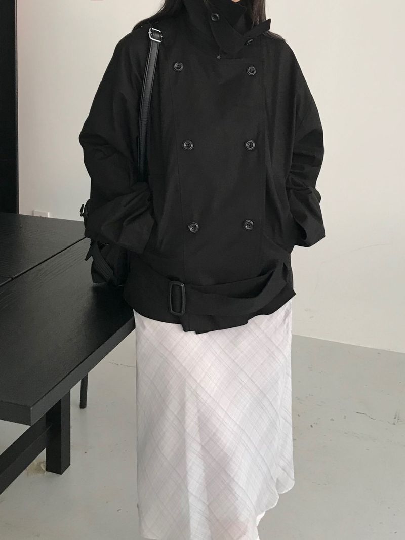 Root Short Trench Jacket (3 colors)
