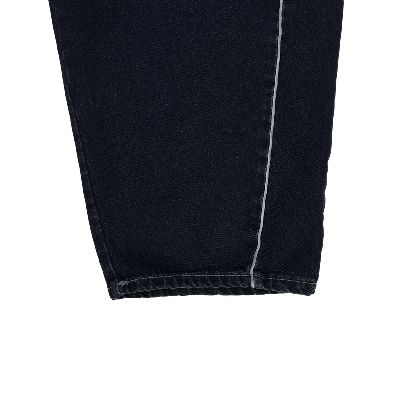denim piping balloon pants