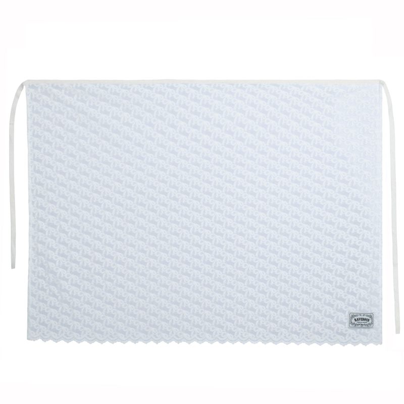 Ribon Lace Wrap White