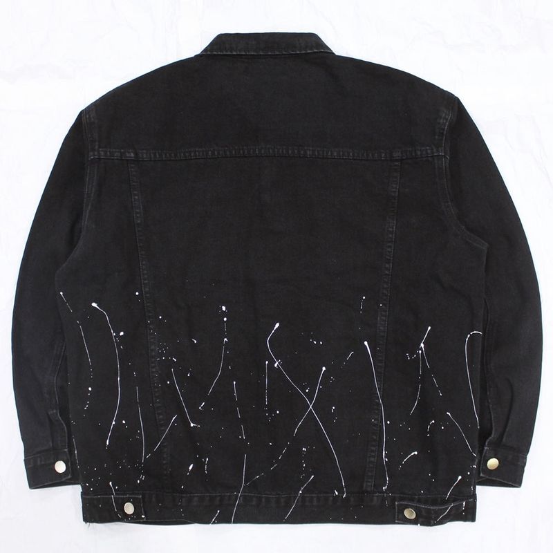 painting trucker jacket