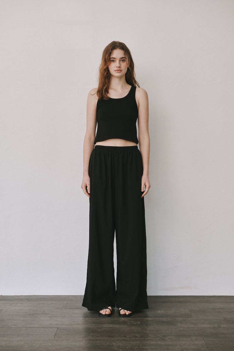 Round sleeveless (Black)