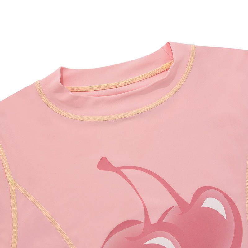 BIG CHERRY CROP RASHGUARD [PINK]