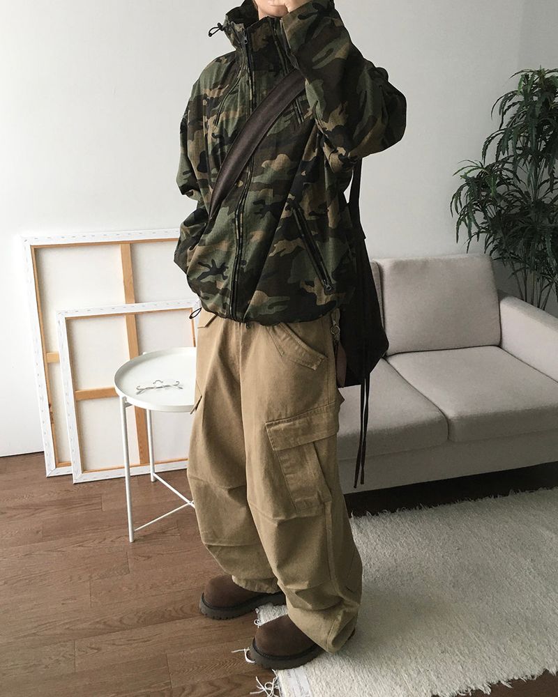 Alpha Cargo Cotton Pants